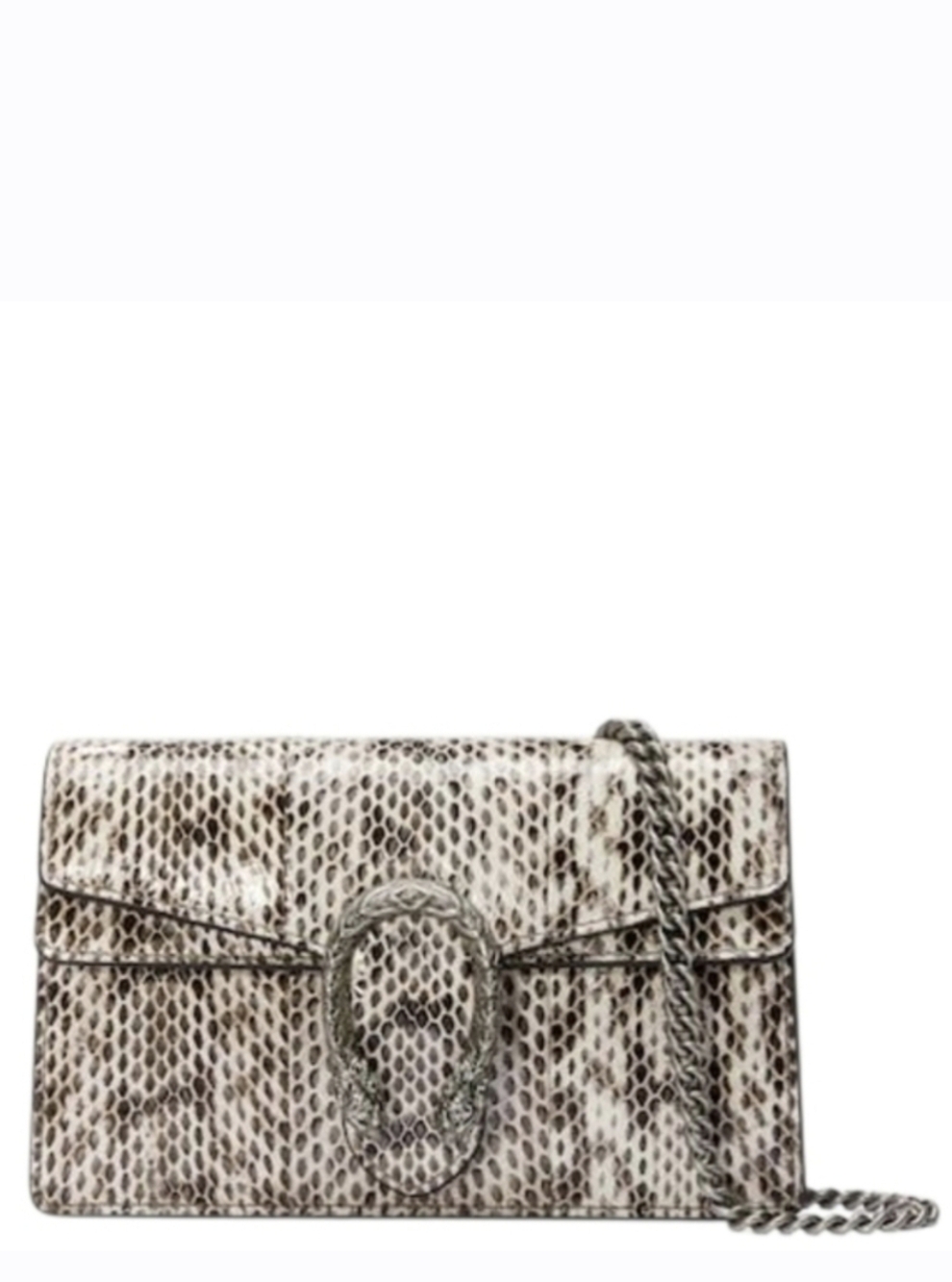 Rare!!! Brand NEW! Exotic Gucci DIONYSUS SNAKESKIN MINI SHOULDER BAG
